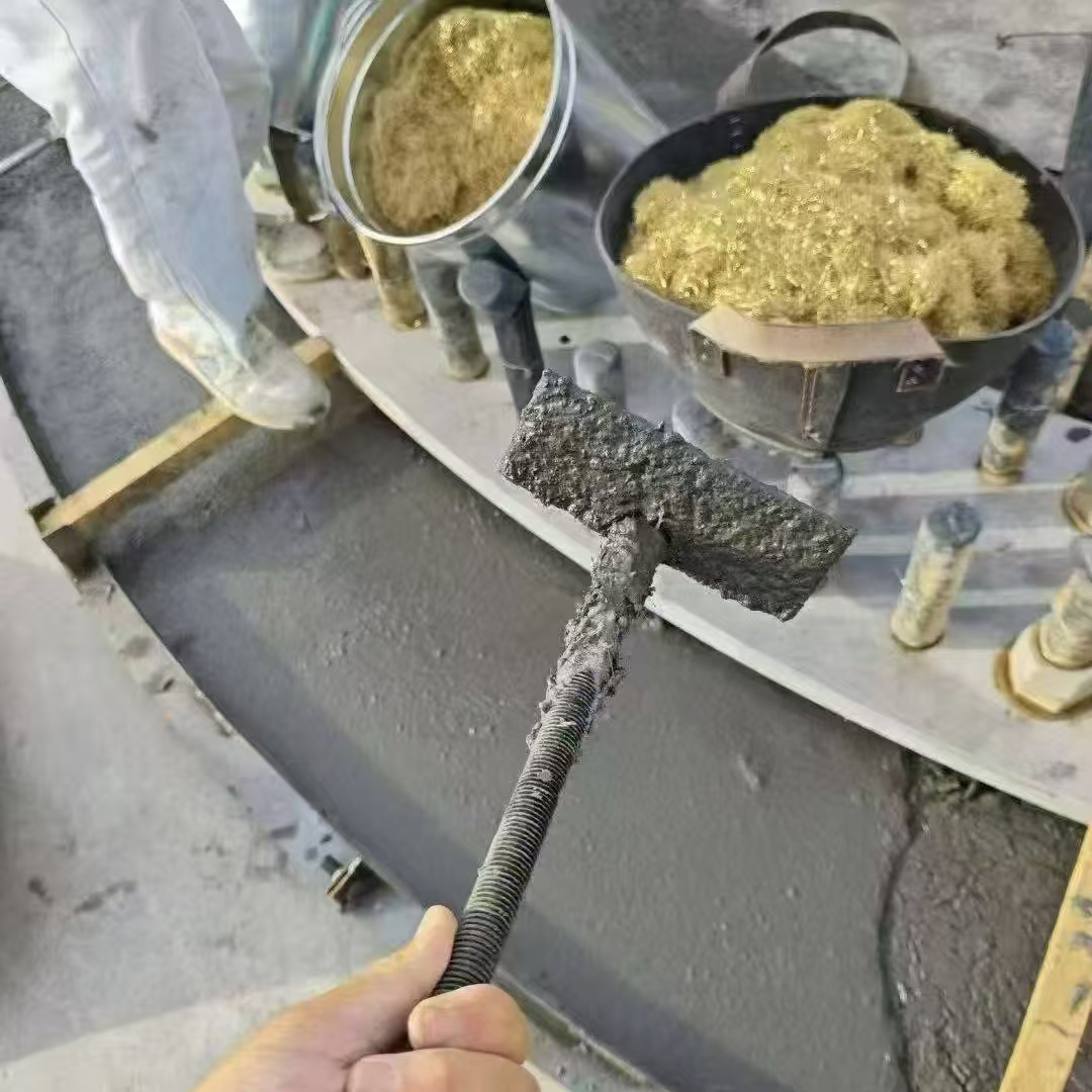 卓尼C120钢纤维高强无收灌浆料 轧机压缩机汽轮机发电机锻压设备底座灌浆材料